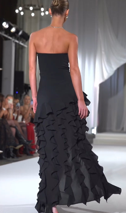 Ashleigh Murphy | Split Tube-Top Maxi Dress For Women