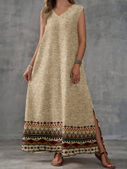 Maeve Sutherland | Vintage Print Maxi Dress For Women