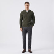 Nathaniel Rossi | Premium Knit Cardigan For Men