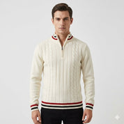 Matteo Bellini | Luxury Zip Knit Sweater For Men