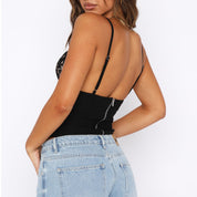 Ava Jones | Lace V-Neck Camisole Top For Women