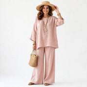 Elisabetta Rookwood | Oversized Tunic & Wide-Leg Set For Women