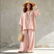 Elisabetta Rookwood | Oversized Tunic & Wide-Leg Set For Women