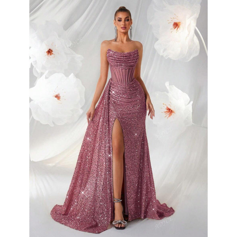 Isabelle Turner | Sequin Formal Maxi Dress For Women