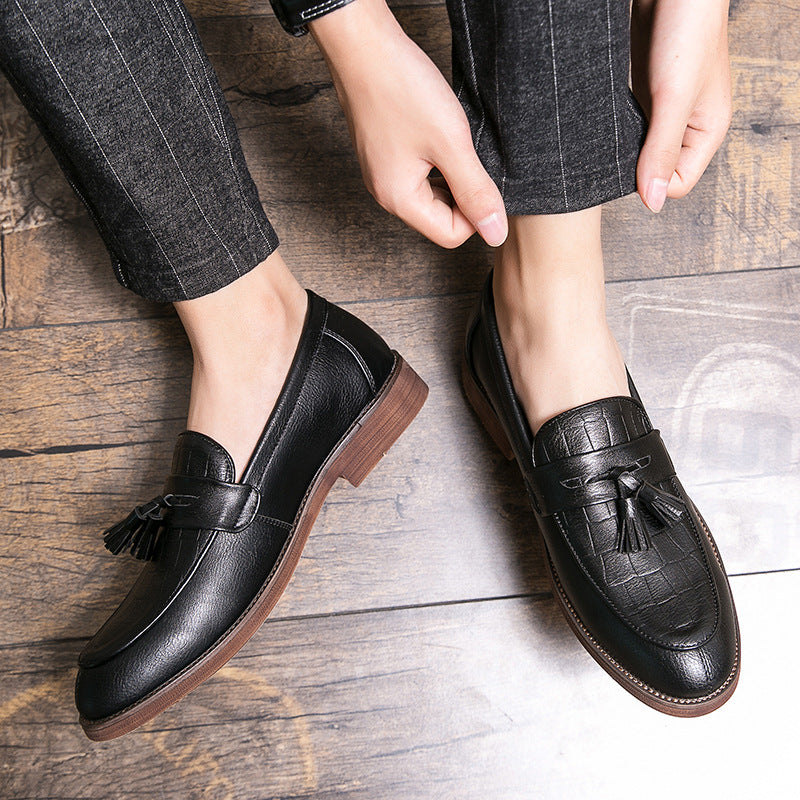 Ryan Mitchell | Tassel Loafer Leather Shoes For Men