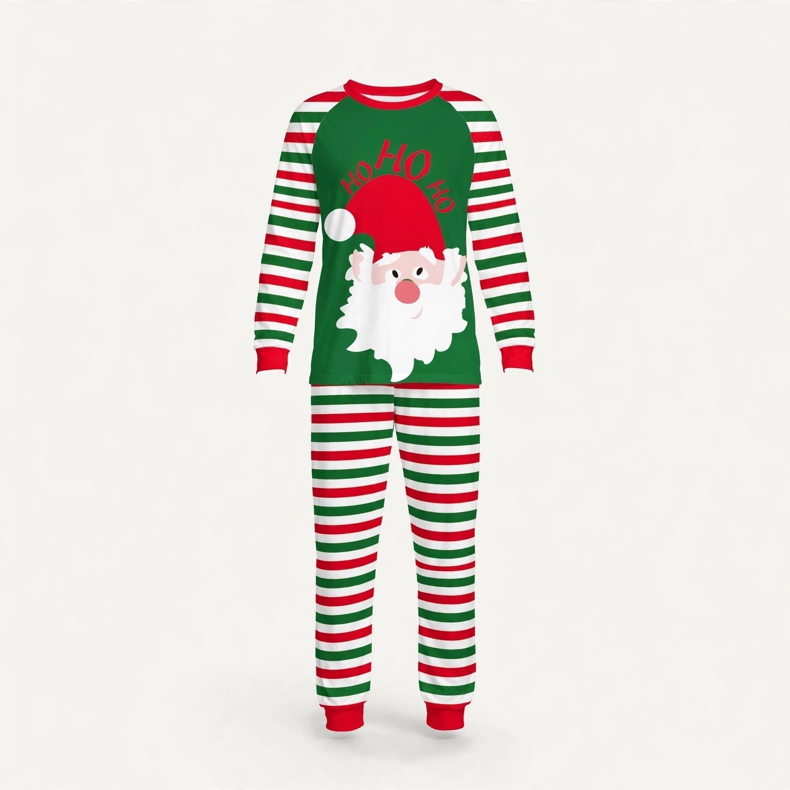 Candy Lane | Red Striped Santa Christmas Pyjamas Unisex & Family