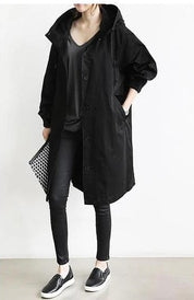 Paola Glenelg | Beige Long Hooded Raincoat For Women
