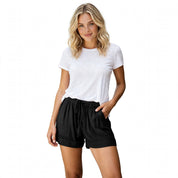 Tiziana Northley | Drawstring Relaxed Summer Shorts For Women