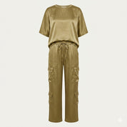 Alessandra Ricci | Satin Lounge Set For Women