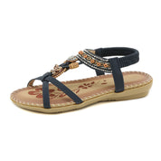 Stella Fairgate | Beaded Boho Flat Sandals For Women