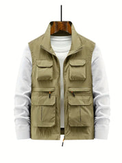 Marco Bellini | Utility Cargo Vest For Men