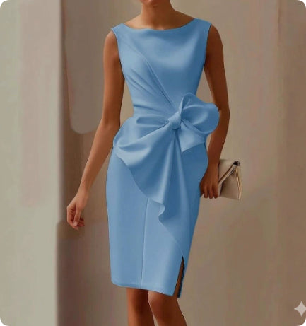 Cordelia Ashworth | Bow Detail Midi Sheath Dress For Women