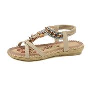Stella Fairgate | Beaded Boho Flat Sandals For Women