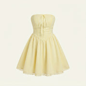 Charlotte Smith | Elegant Strapless Mini Dress For Women