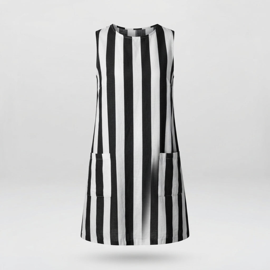 Chloe Anderson | Striped Summer Dress For Women