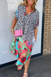 Phoebe Ashwood | Leopard Print Maxi Dress For Women