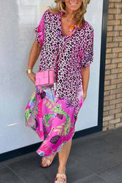 Phoebe Ashwood | Leopard Print Maxi Dress For Women