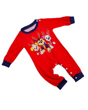 Cocoa | Navy Fair Isle Puppy Print Christmas Pyjamas Unisex & Family