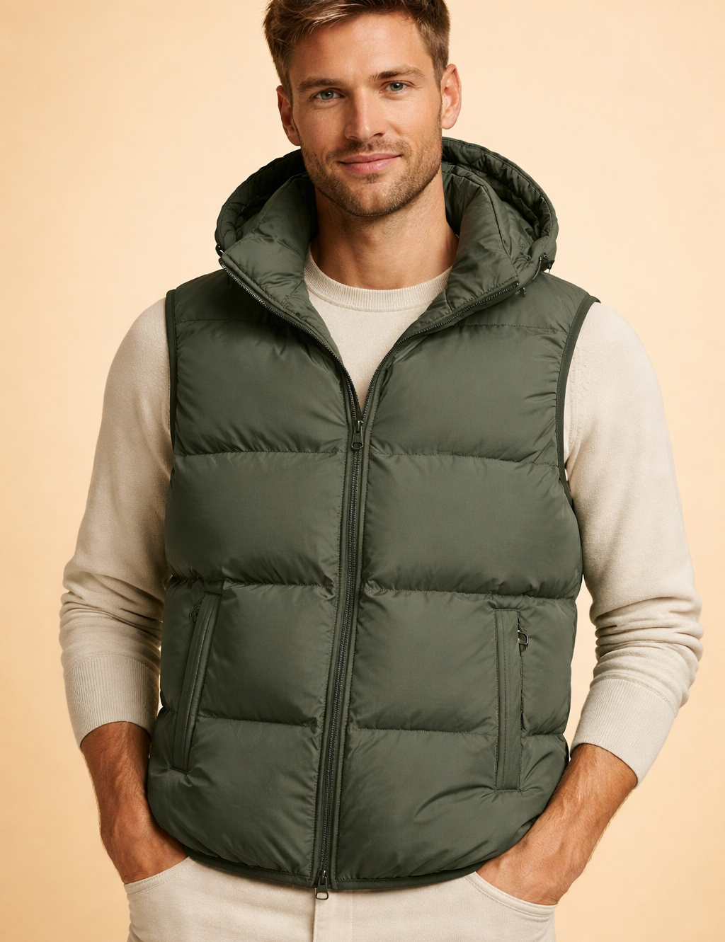 Luca Moretti | Premium Puffer Vest For Men