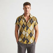 Connor Bailey | Printed Casual Shirt For Men