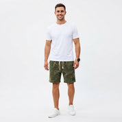 Corey Whitworth | Waffle-Knit Casual Shorts For Men
