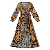 Ella Harrow | Bohemian Maxi Dress With Slit