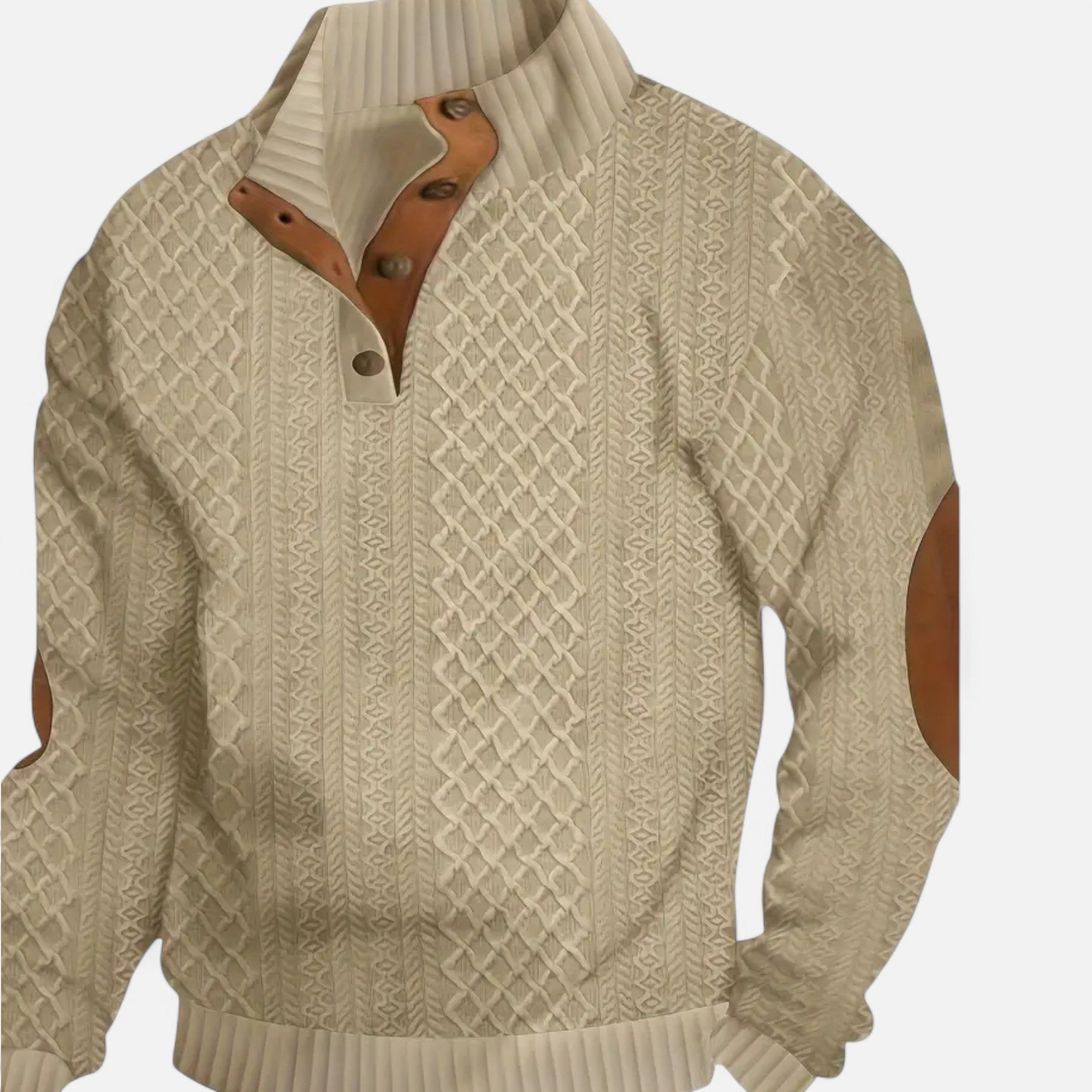 Alessio Romano | Textured Knit Pullover For Men