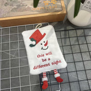 North Star | Green Santa Christmas Hand Towel Unisex