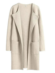 Camille Laurent | Elegant Longline Coat For Women