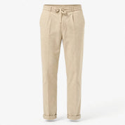 Owen Fairbanks | Linen Trousers With Drawstring Waist For Men