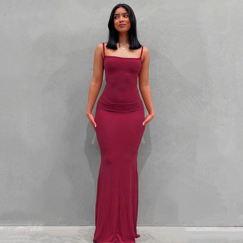 Sienna Clarke | Slim-Fit Cami Maxi Dress For Women