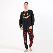 Jack O'Lantern | Pumpkin Face Halloween Pyjamas For Unisex