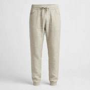 Nathaniel Ashcroft | Linen Look Trousers For Men
