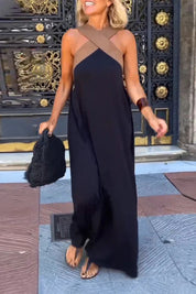 Ruby Stewart | Cross Halter Maxi Dress For Women