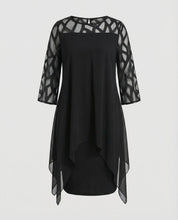 Ava Harrington | Mesh Sleeve Cape Mini Dress For Women