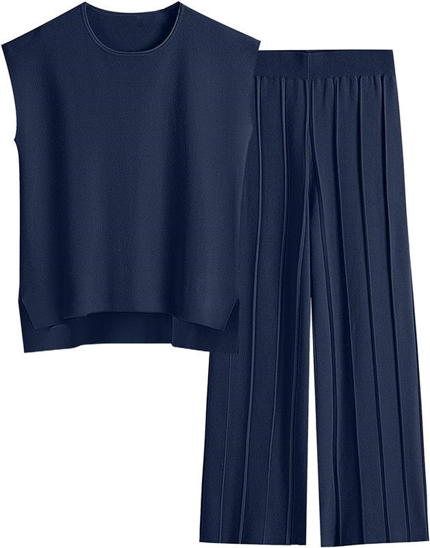 Naomi Ashcroft | Ribbed Two Piece Set For Women