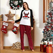 Dasher | Red Plaid Reindeer Christmas Pyjamas Unisex & Family