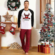 Dasher | Red Plaid Reindeer Christmas Pyjamas Unisex & Family