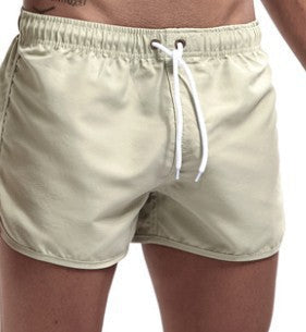 Fausto Corcombe | Black Quick-Dry Swim Shorts For Men