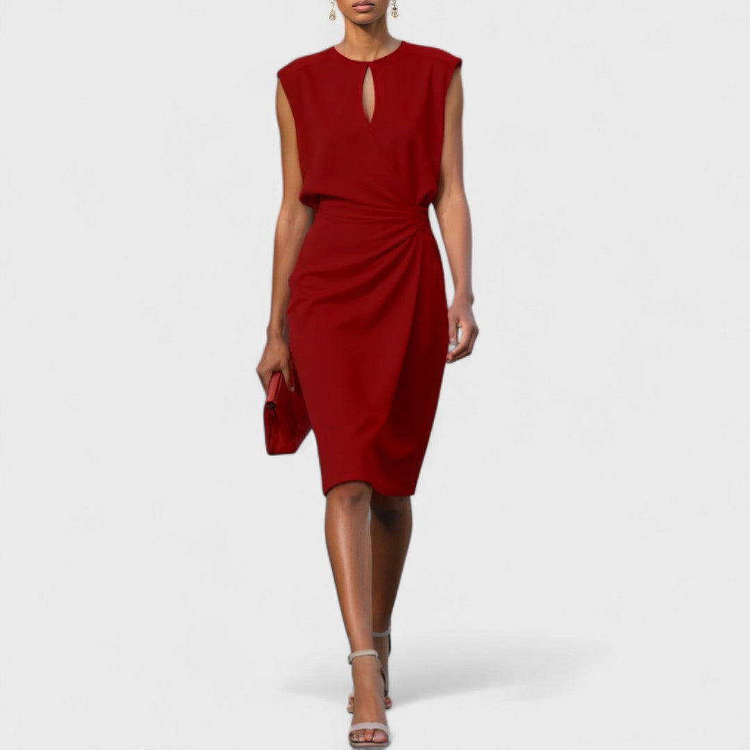 Élise Moreau | Elegant Sculpted Dress with Timeless Flow For Women