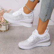 Elena Bellucci | Rhinestone Platform Sneakers For Women