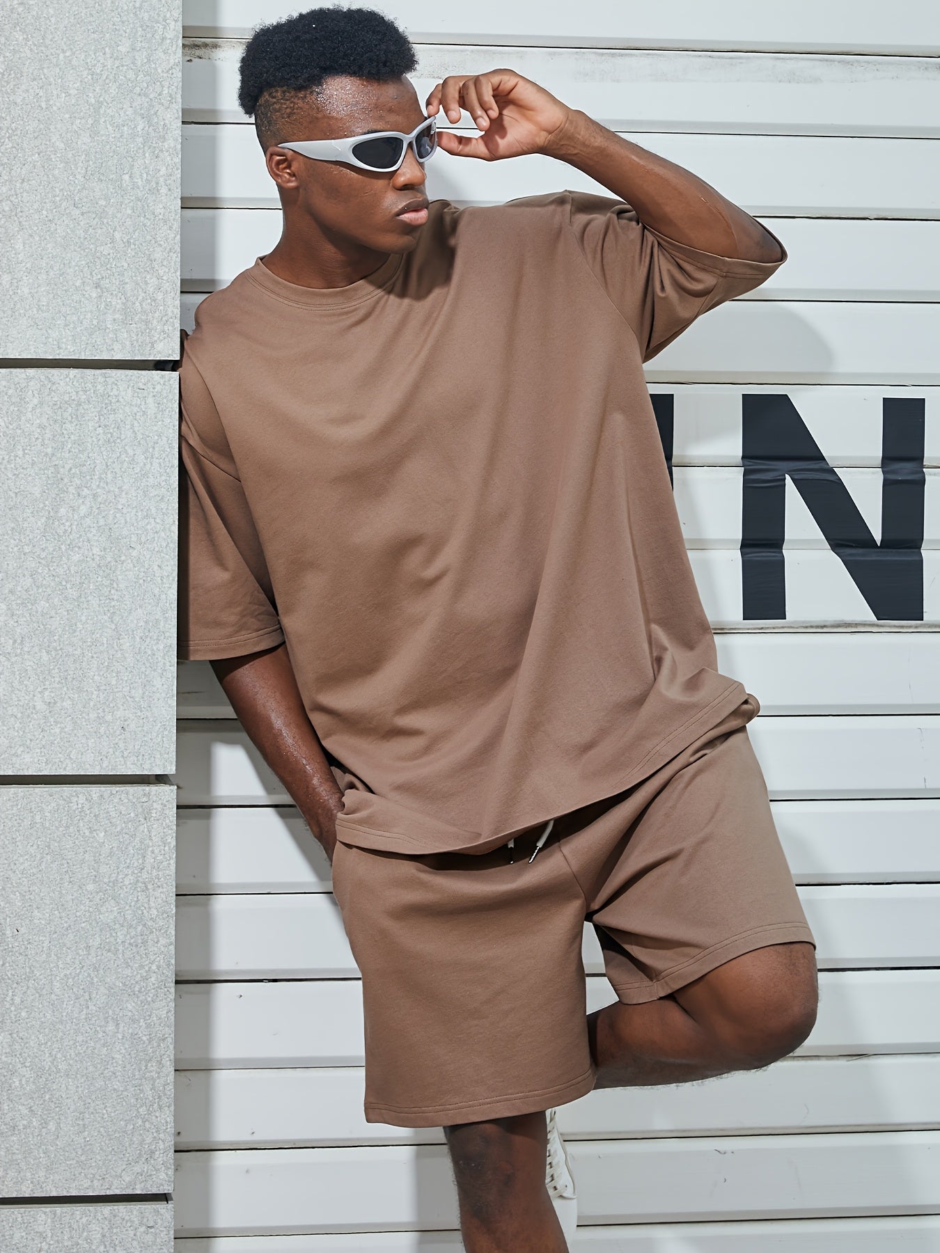 Lachlan Murray | Oversized Cotton Two-Piece Set For Men