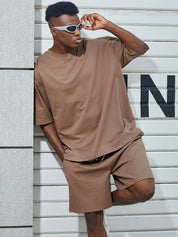 Lachlan Murray | Oversized Cotton Two-Piece Set For Men