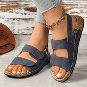 Olivia Sheldon | Adjustable Strap Comfort Sandals For Women