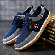 Alexander Doherty | Premium Canvas Lace-Up Shoes For Men