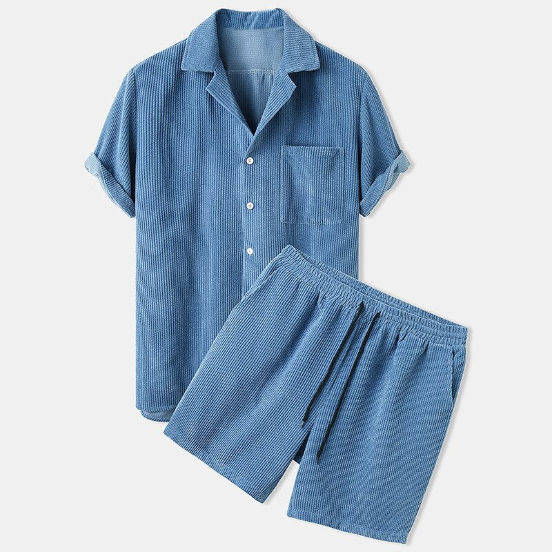 Callum Wren | Corduroy Short Set For Men