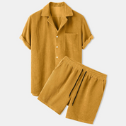 Callum Wren | Corduroy Short Set For Men