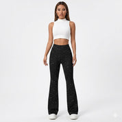Elena Bellucci | Glitter Flared Pants For Women