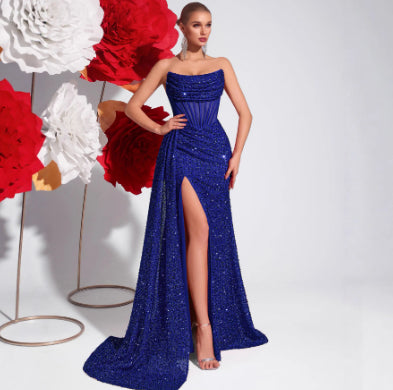 Isabelle Turner | Sequin Formal Maxi Dress For Women
