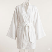 Isabella Laurent | Cotton Linen Mini Dress For Women